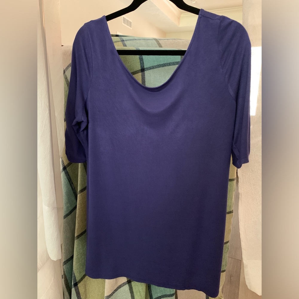 Motherhood Maternity Purple Top, L